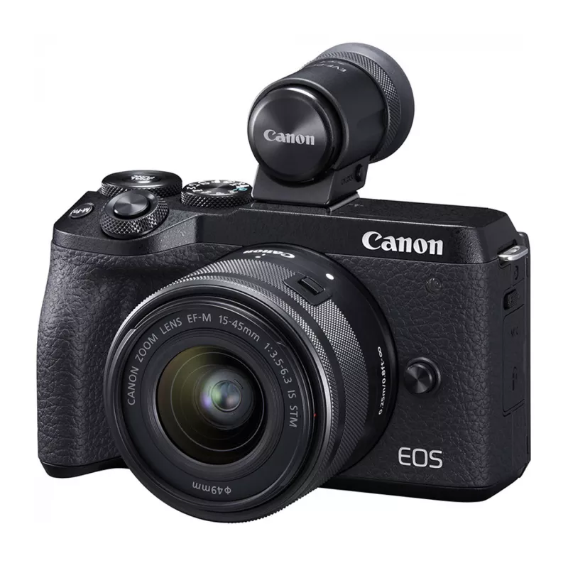Цифровая фотокамера Canon EOS M6 Mark II + 15-45 IS STM + EVF