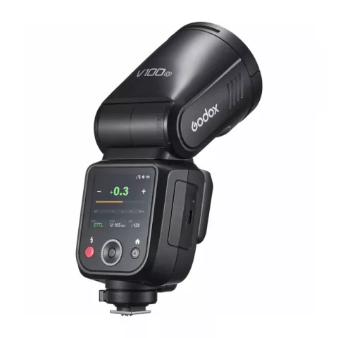 Вспышка накамерная Godox V100O TTL с круглой головкой для Olympus/Panasonic