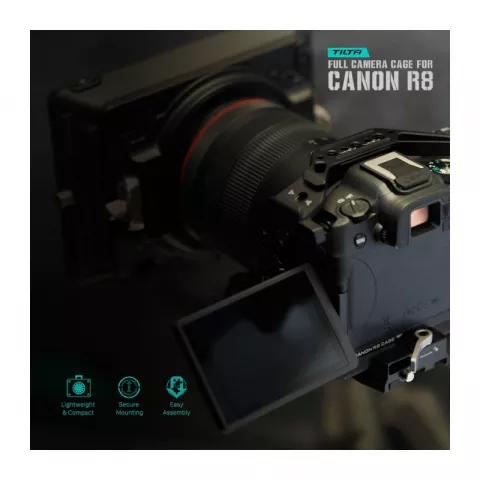 Tilta Клетка полная для камер Canon R8 черная (TA-T28-FCC-B)