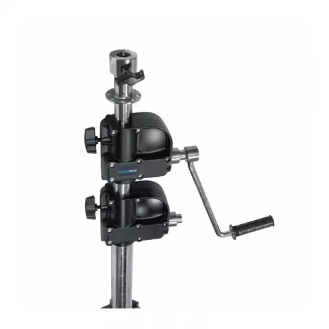 Стойка журавль GreenBean Titan PRO 368MB WIND-UP MEGA BOOM на колесах