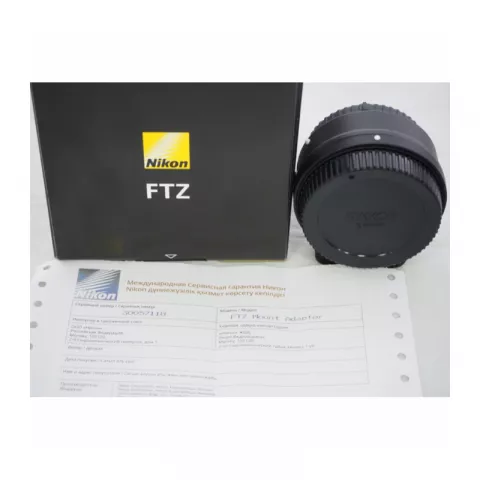 Переходник байонета Nikon FTZ для объективов Nikkor F(витринный образец)