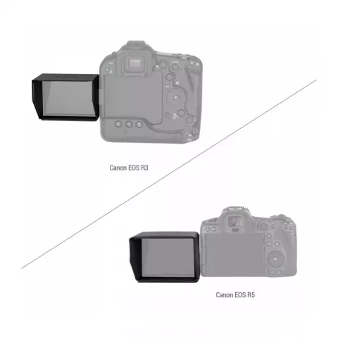 SmallRig 3673 Солнцезащитная бленда для монитора камеры EOS R3 / R5C /R5