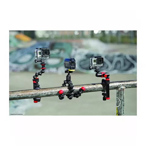 Joby Action Clamp & Locking Arm (черный/красный)