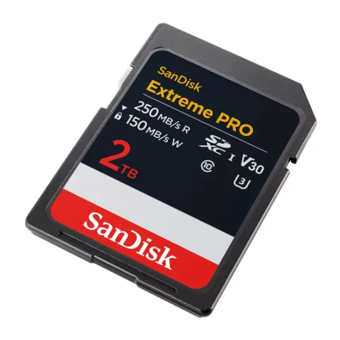 Карта памяти SanDisk Extreme Pro SDXC UHS-I Class 3 V30 250/150 MB/s 2Tb (SDSDXXD-2T00-GN4IN)