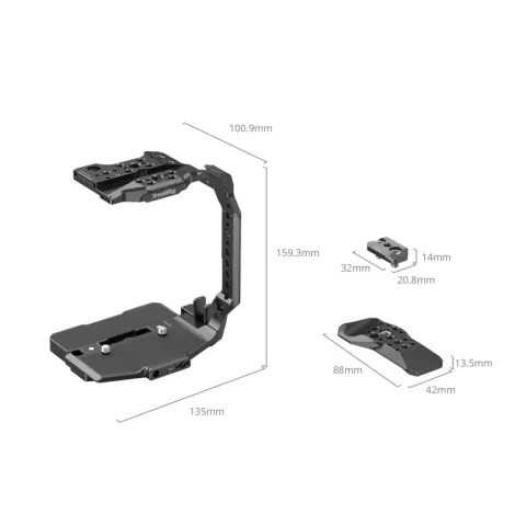 SmallRig 5810 Комплект для цифровой камеры Canon C80, клетка, фиксатор кабеля