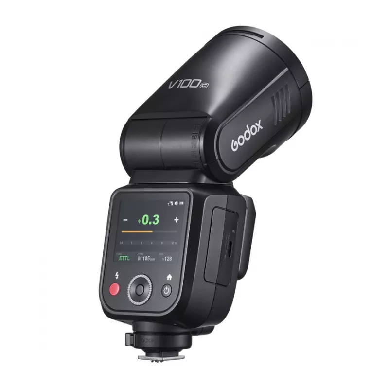 Вспышка накамерная Godox V100S TTL с круглой головкой для Sony