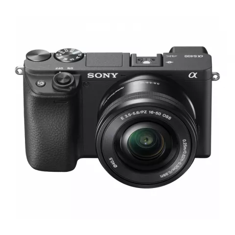 Цифровая фотокамера Sony Alpha A6400 Kit 16-50 чёрная