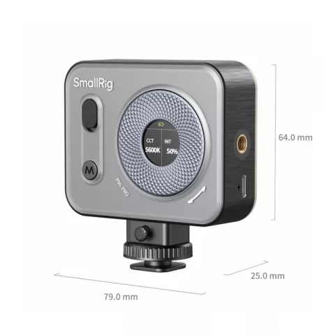 SmallRig 4660 Осветитель светодиодный Vibe P96 Pro mini Video Light (Black)