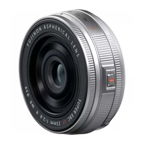 Fujifilm XF 23mm f/2.8 R WR Lens (FUJIFILM X, Silver)