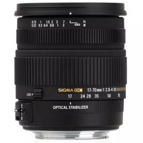Объектив Sigma AF 17-70mm f/2.8-4 DC Macro OS HSM Canon EF-S