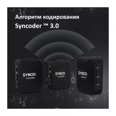 Synco G1A2 беспроводная микрофонная система 2,4 ГГц (2 передатчика)