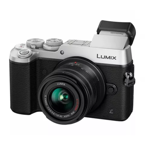 Цифровая фотокамера Panasonic Lumix DMC-GX8 Kit 14-42mm (H-FS1442A-S) серебристая