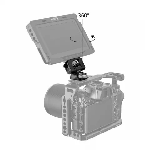 Поворотный держатель монитора SmallRig BSE2348 Swivel and Tilt Monitor Mount with Arri Locating Pins