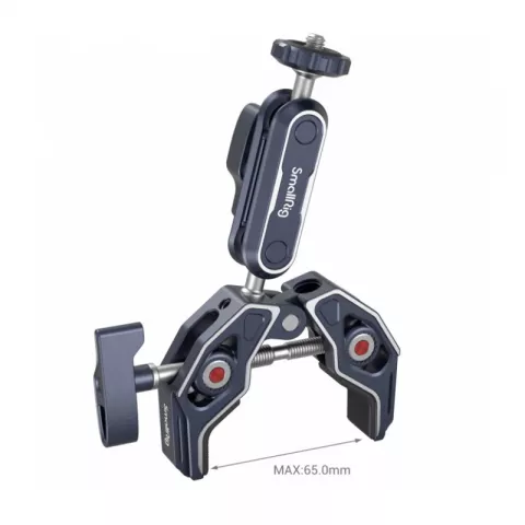 SmallRig 3757 Универсальный держатель-струбцина с кронштейном Crab-Shaped Clamp with Magic Arm