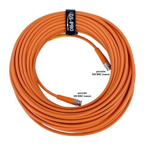 GS-PRO 12G SDI BNC-BNC (mob) (orange) 30 метров мобильный/сценический кабель (оранж)