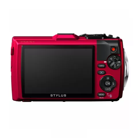 Цифровая фотокамера Olympus TG-4 Red