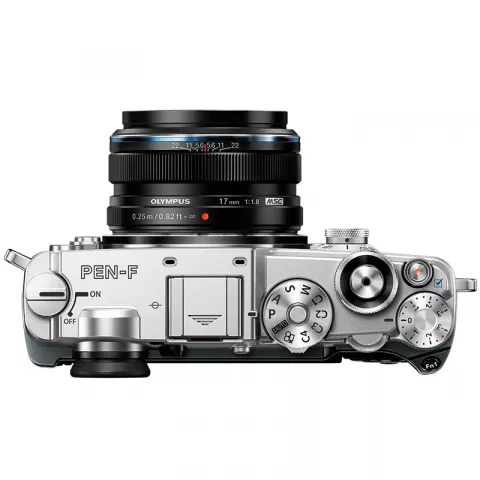 Цифровая фотокамера Olympus Pen-F Kit Silver 17mm f/1.8 M.Zuiko Digital 