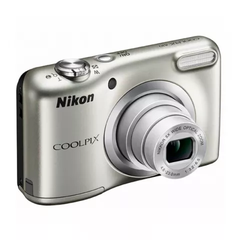 Цифровая фотокамера Nikon Coolpix A10 серебристый