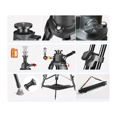 E-Image PSK09 Kit aluminum tripod w/rising center column & MS-010. Опора для двух следящих PTZ камер