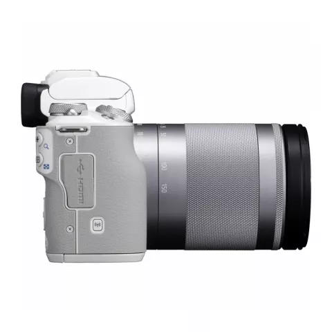 Цифровая фотокамера Canon EOS M50 Kit EF-M 18-150mm f/3.5-6.3 IS STM белая 