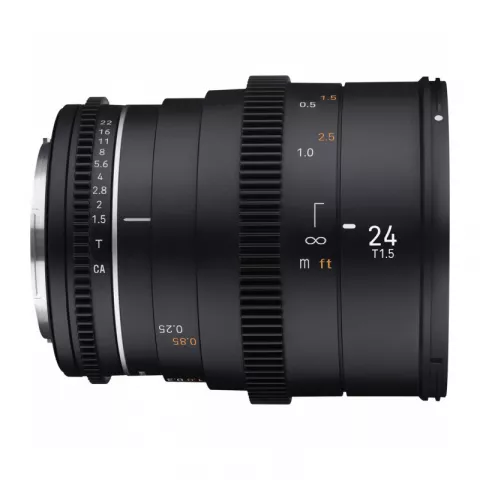 Samyang 24mm T1.5 VDSLR MK2 для Nikon