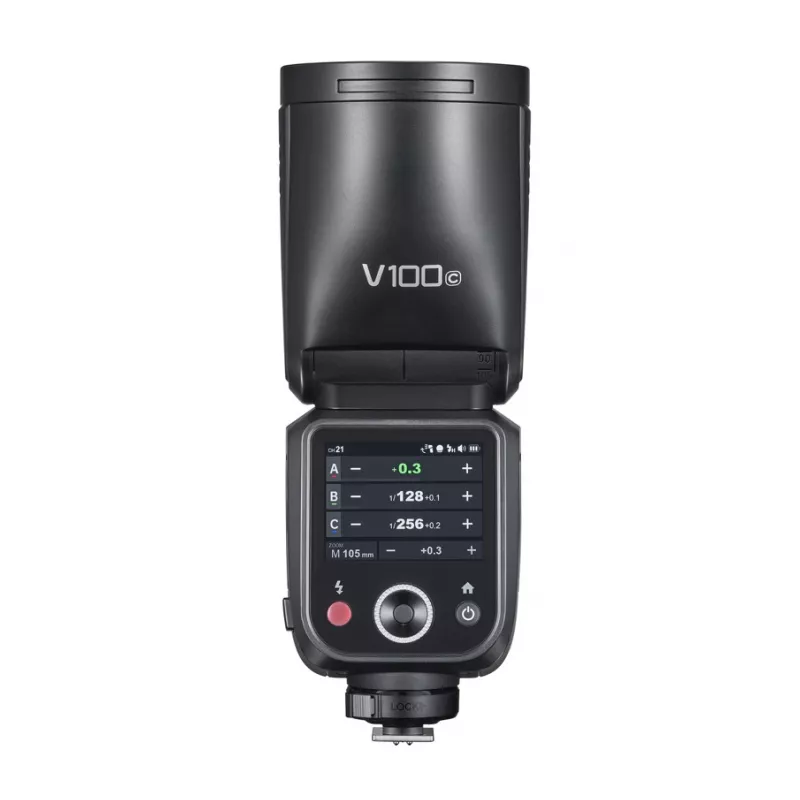 Вспышка накамерная Godox V100S TTL с круглой головкой для Sony