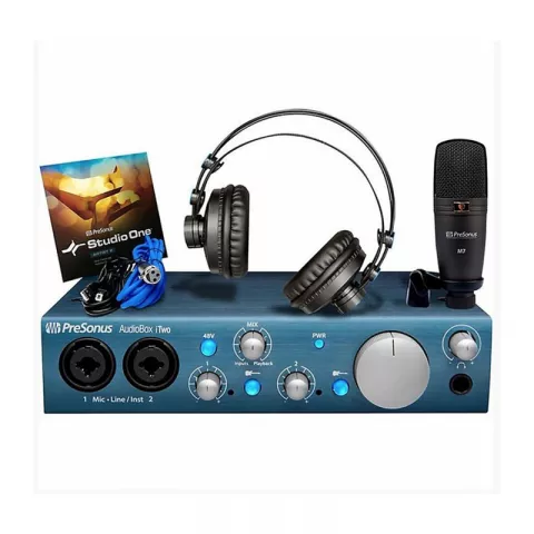 Комплект для звукозаписи PreSonus AudioBox iTwo Studio в составе AudioBox iTwo