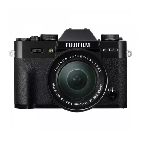 Цифровая фотокамера Fujifilm X-T20 Kit XC 16-50mm F3.5-5.6 OIS II Black