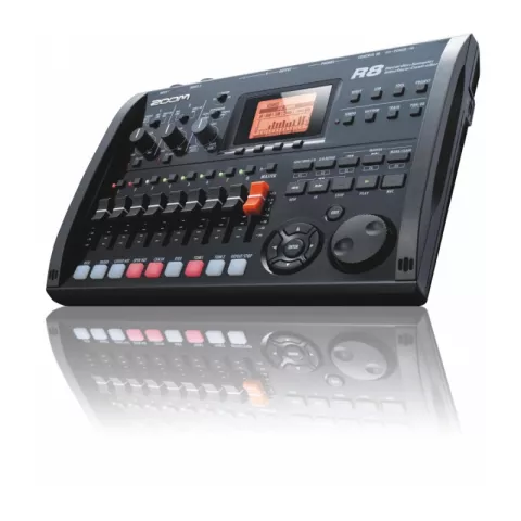 8-трековый рекордер ZOOM R8 аудио интерфейс, контроллер, сэмплер