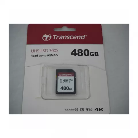 SD 480GB Transcend 300S SDXC UHS-I U3 V30 (Б/У)