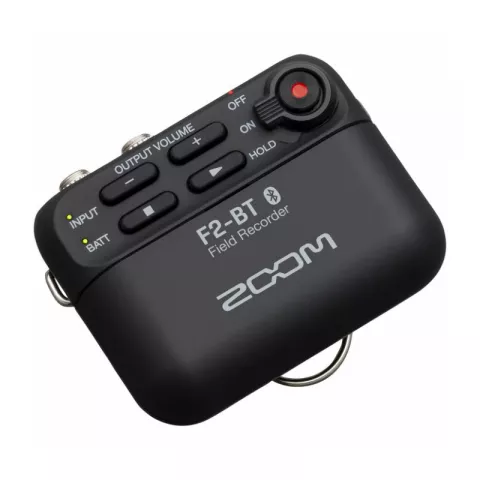 Zoom F2-BT полевой стереорекордер и петличный микрофон, Bluetooth