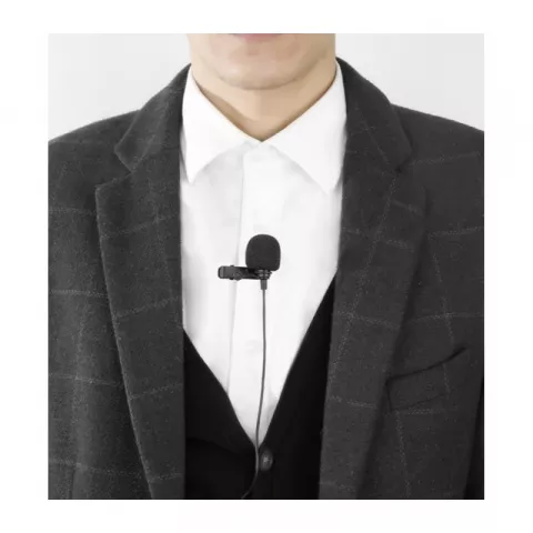 Микрофон петличный Saramonic XLavMic-C (вход XLR)