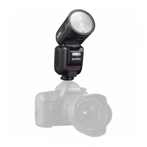 Вспышка накамерная Godox V100F TTL с круглой головкой для Fujifilm
