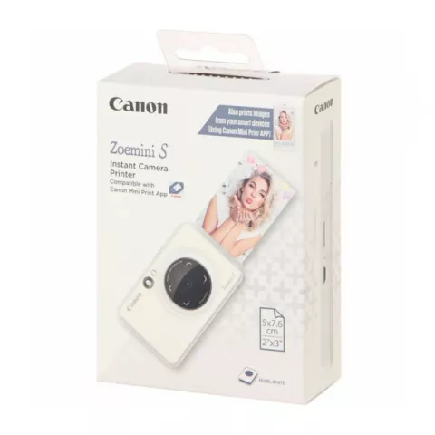 Цифровой фотоаппарат Canon Zoemini S Pearl White
