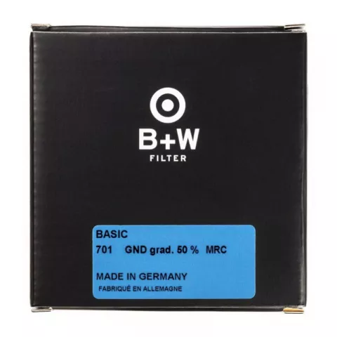 Градиентный фильтр B+W BASIC 701 MRC 62mm Graduated ND 50 % (1102714)