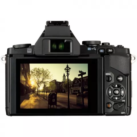 Цифровая фотокамера Olympus OM-D E-M5 Kit (EZ-M1250) Black