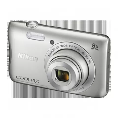 Цифровая фотокамера Nikon Coolpix S3700 Silver