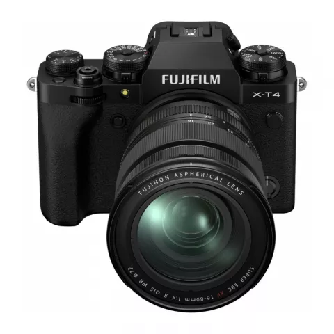 Цифровая фотокамера Fujifilm X-T4 Kit XF 16-80mm F4 R OIS WR Black
