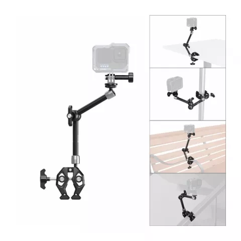 SmallRig 4454 Универсальный держатель-струбцина для экшн-камер Crab-Shaped Clamp with Magic Arm