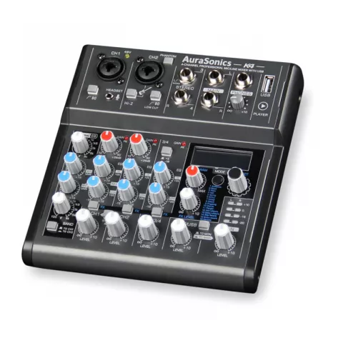 AuraSonics K4 компактный микшерный пульт