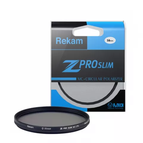 Поляризационный фильтр Rekam Z PRO SLIM CPL MC 58mm (CPL 58-SMC16LC)