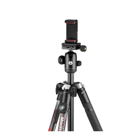 Manfrotto MKELMII4RMB-BH Element MII Mobile Bluetooth Aluminium Штатив с головой Красный