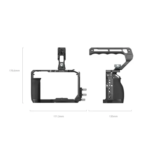 SmallRig 5647 Комплект для цифровой камеры Nikon ZR, клетка, фиксатор, верхняя ручка