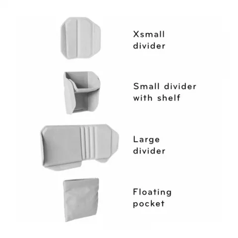 Peak Design Camera Cube Medium V2 Вкладыш с разделителями (BCC-M-BK-2)