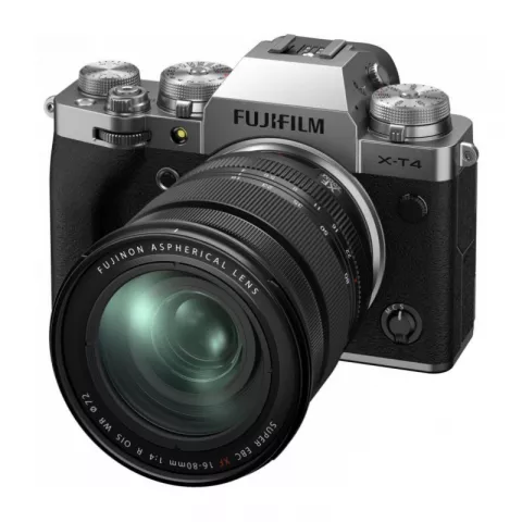 Цифровая камера Fujifilm X-T4 Kit XF 16-80mm F4 R OIS WR + адаптер Fringer EF-FX Pro II