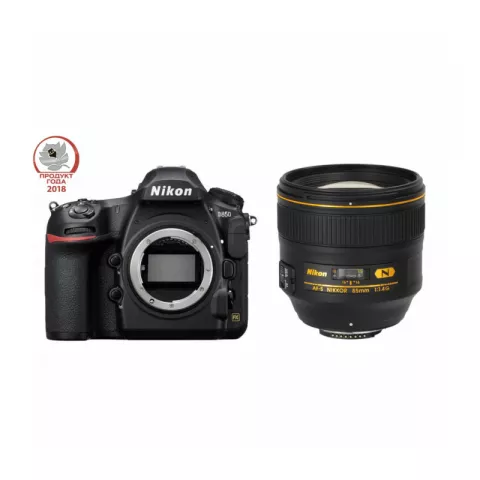 Зеркальный фотоаппарат Nikon D850 Kit  85mm f/1.4G AF-S Nikkor 
