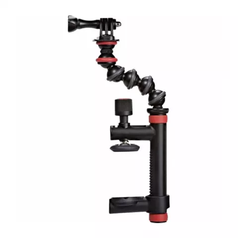 Держатель-струбцина JOBY Action Clamp & GorillaPod Arm (черный/красный)