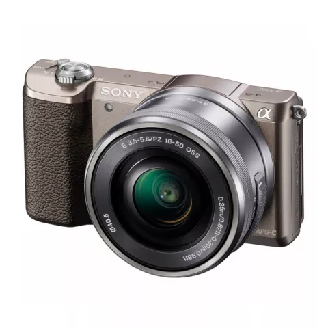Цифровая фотокамера Sony Alpha A5100 Kit 16-50mm f/3.5-5.6 E OSS brown