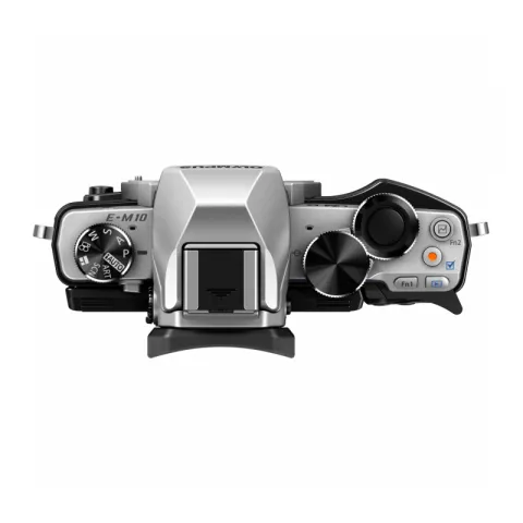 Цифровая фотокамера Olympus OM-D E-M10 Body серебристая