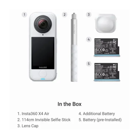 Insta360 X4 Air Starter Bundle / Arctic White